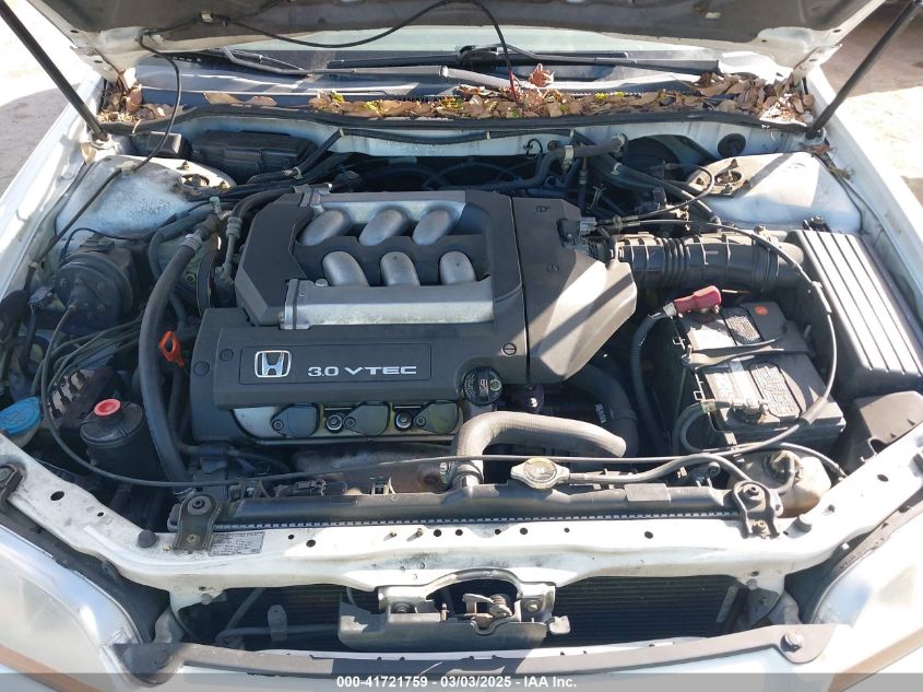 2001 Honda Accord 3.0 Ex VIN: 1HGCG165X1A016334 Lot: 41721759