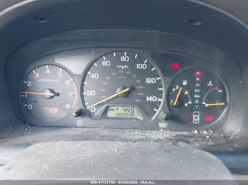 2001 Honda Accord 3.0 Ex VIN: 1HGCG165X1A016334 Lot: 41721759