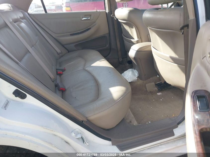 2001 Honda Accord 3.0 Ex VIN: 1HGCG165X1A016334 Lot: 41721759