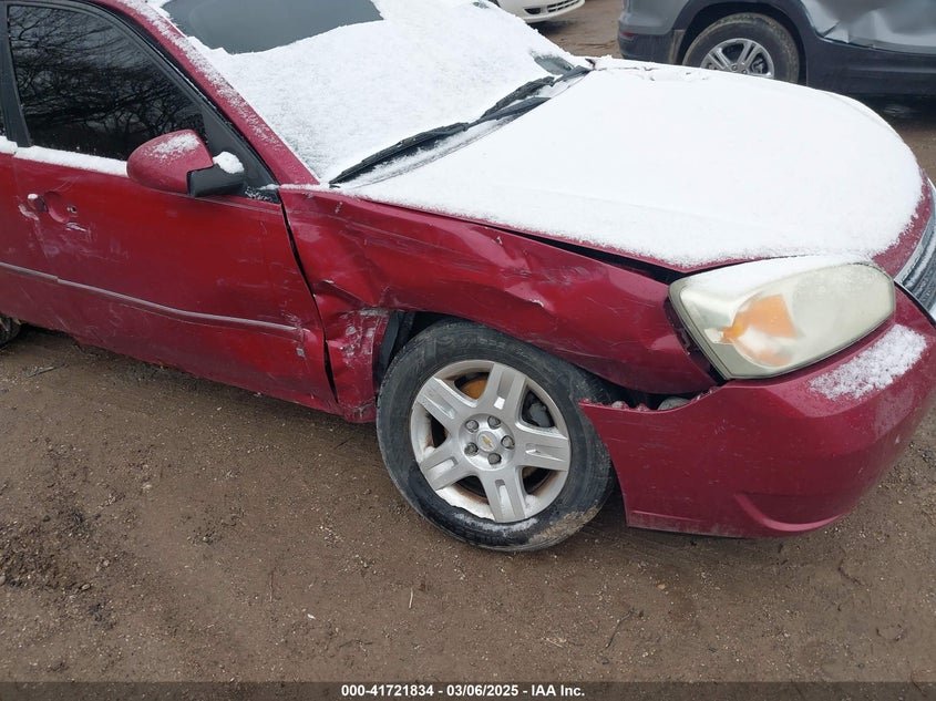 2006 CHEVY MALIBU VIN: 1G1ZT51896F301025