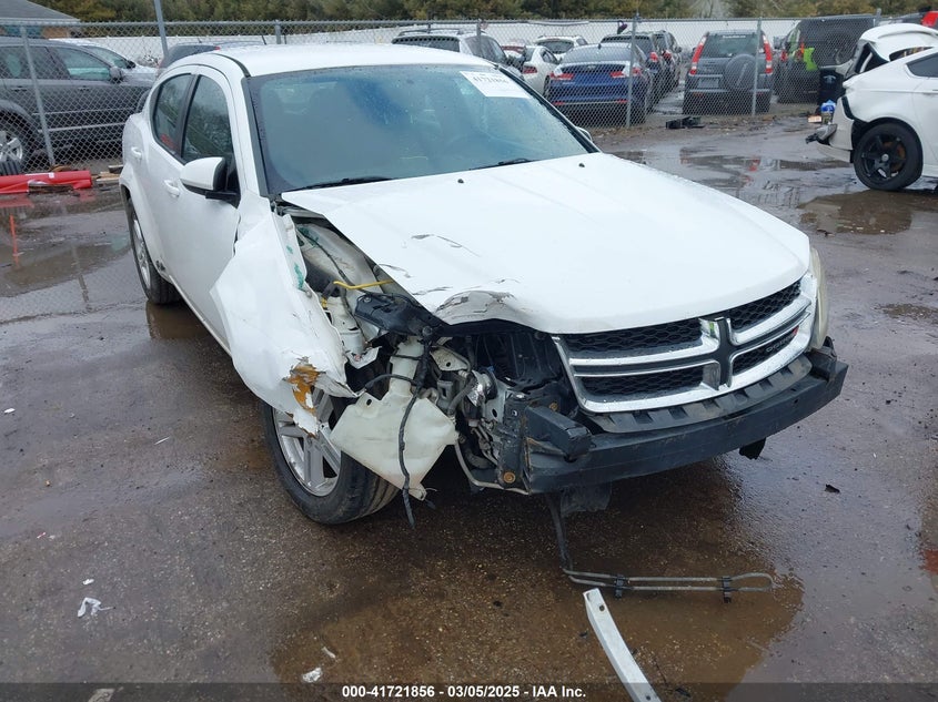 2012 DODGE AVENGER VIN: 1C3CDZCB2CN195226