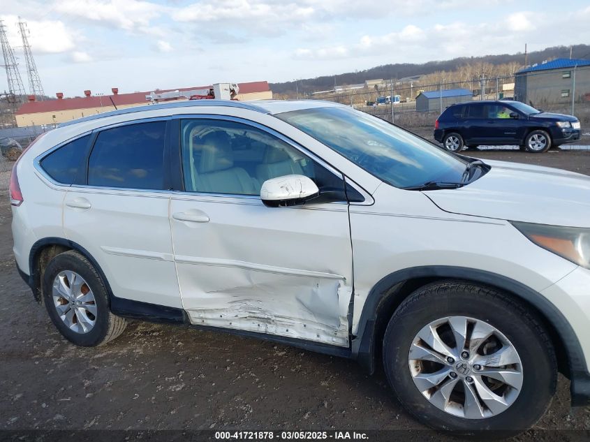 2012 Honda Cr-V Ex-L VIN: 5J6RM3H75CL025777 Lot: 41721878