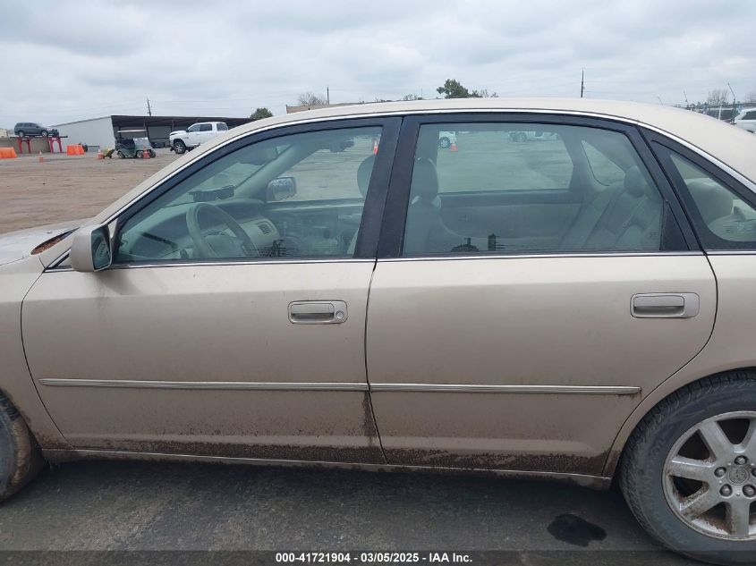 2001 Toyota Avalon VIN: 4T1BF28891U173868 Lot: 41721904