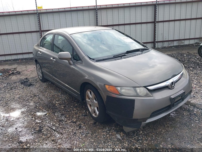 2007 HONDA CIVIC VIN: 1HGFA16507L107897