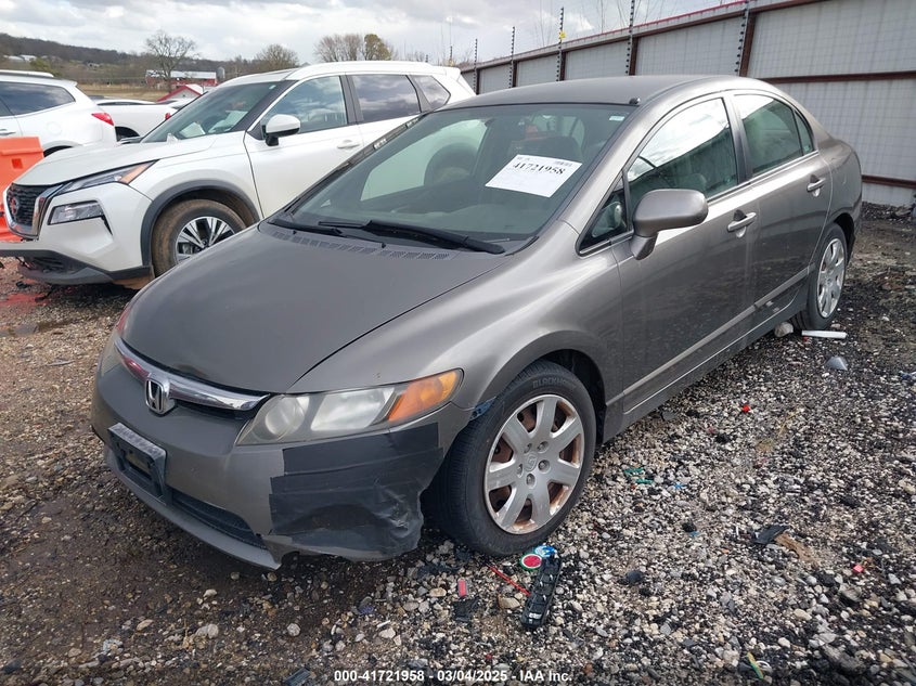 2007 HONDA CIVIC VIN: 1HGFA16507L107897