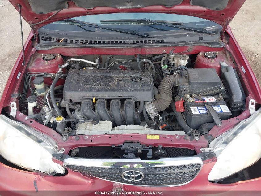 2005 Toyota Corolla Le VIN: 1NXBR30E95Z480224 Lot: 41721974