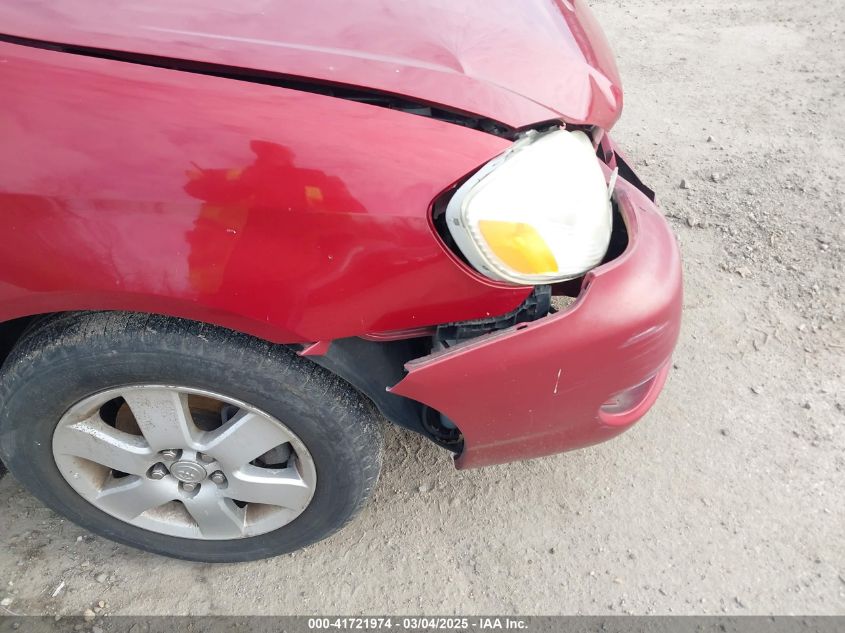 2005 Toyota Corolla Le VIN: 1NXBR30E95Z480224 Lot: 41721974