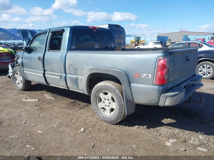 2006 CHEVROLET SILVERADO VIN: 1GCEK19B16Z216311