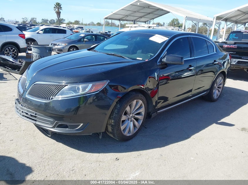 2014 LINCOLN MKS VIN: 1LNHL9DK7EG608912