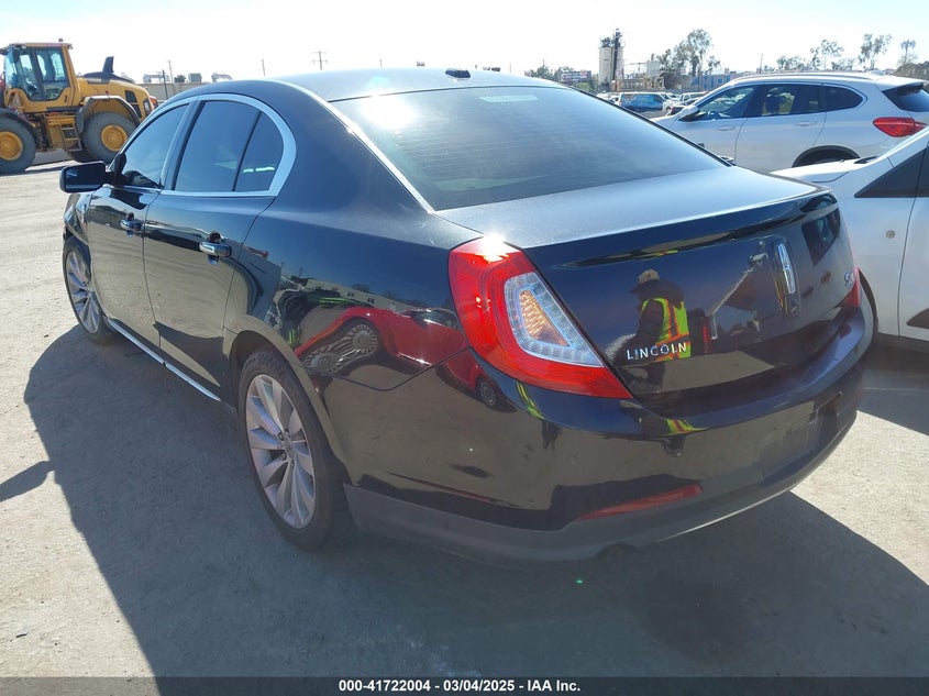 2014 LINCOLN MKS VIN: 1LNHL9DK7EG608912