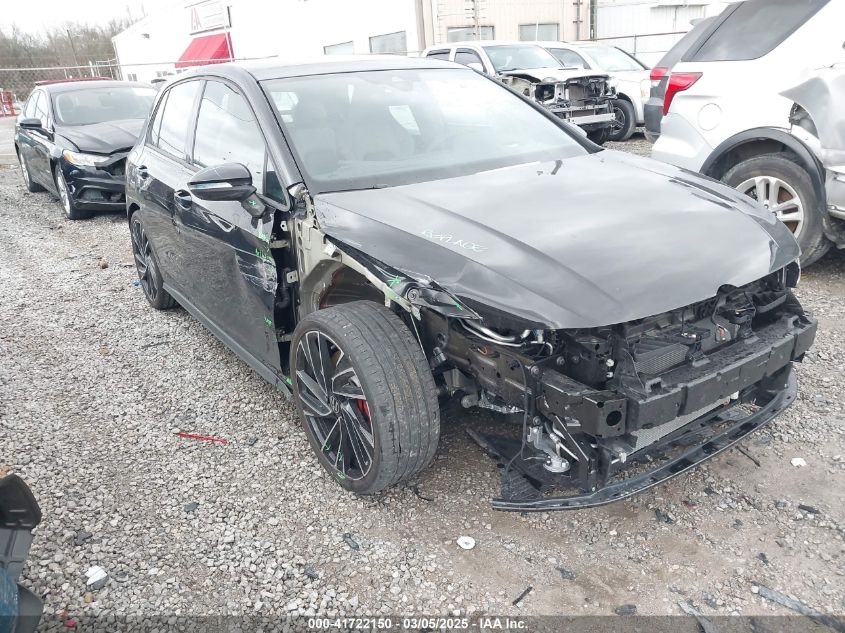 2024 Volkswagen Golf Gti 2.0T Autobahn VIN: WVWVA7CD6RW221476 Lot: 41722150