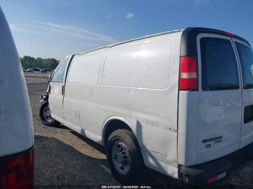 2013 Chevrolet Express 2500 Work Van VIN: 1GCWGFCA7D1159059 Lot: 41722151