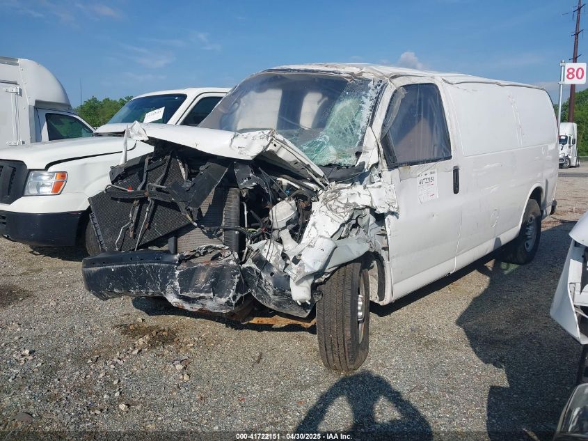 2013 Chevrolet Express 2500 Work Van VIN: 1GCWGFCA7D1159059 Lot: 41722151