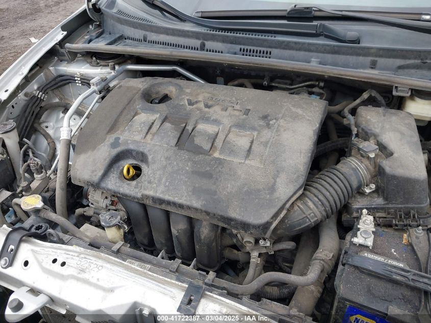 2016 Toyota Corolla S Plus VIN: 2T1BURHE9GC571682 Lot: 41722387