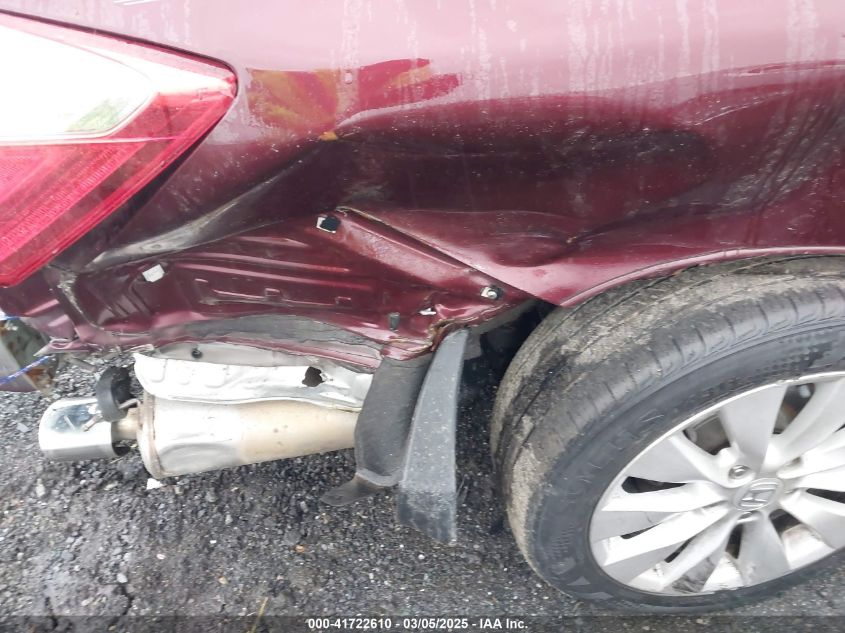 2014 Honda Accord Ex-L VIN: 1HGCR2F86EA296804 Lot: 41722610