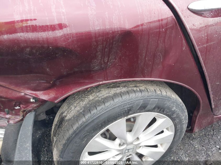 2014 Honda Accord Ex-L VIN: 1HGCR2F86EA296804 Lot: 41722610