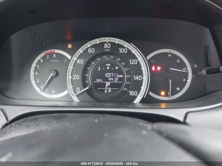 2014 Honda Accord Ex-L VIN: 1HGCR2F86EA296804 Lot: 41722610