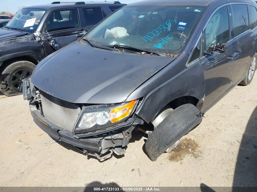 2016 HONDA ODYSSEY VIN: 5FNRL5H35GB066596