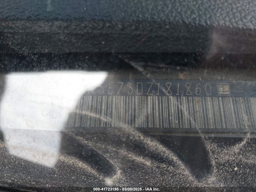 2013 Chevrolet Silverado 1500 Lt VIN: 1GCRKSE73DZ181860 Lot: 41723195