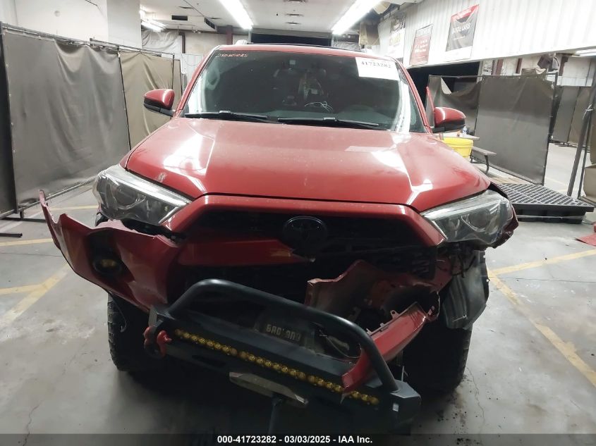 2018 Toyota 4Runner Sr5 VIN: JTEBU5JR6J5593676 Lot: 41723282