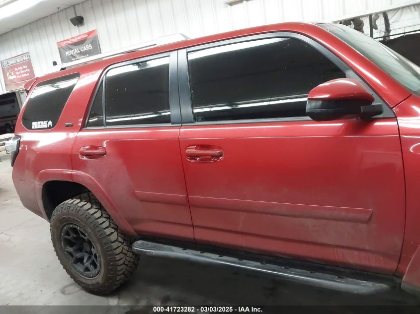 2018 Toyota 4Runner Sr5 VIN: JTEBU5JR6J5593676 Lot: 41723282