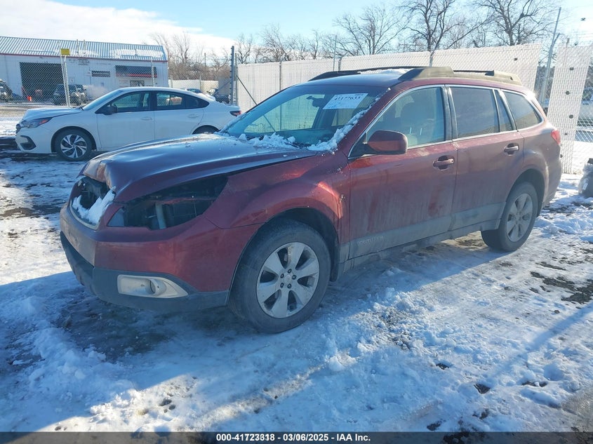 2011 SUBARU OUTBACK VIN: 4S4BRBCC5B3397489