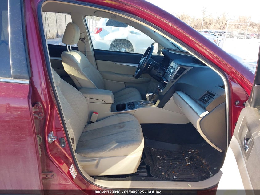 2011 SUBARU OUTBACK VIN: 4S4BRBCC5B3397489