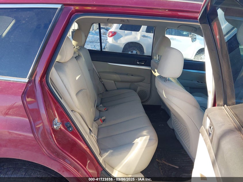 2011 SUBARU OUTBACK VIN: 4S4BRBCC5B3397489