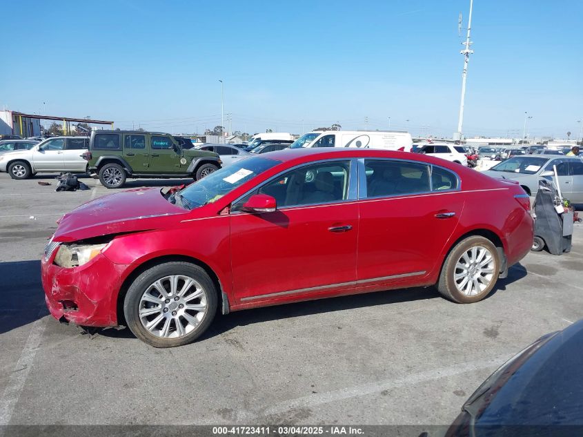 2013 Buick Lacrosse Leather Group VIN: 1G4GC5E31DF266213 Lot: 41723411