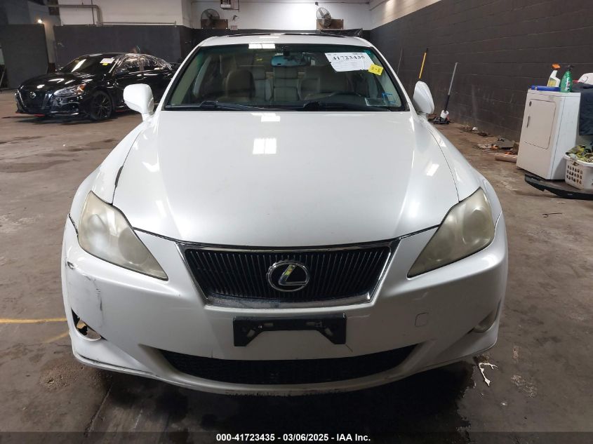 2008 Lexus Is 250 VIN: JTHCK262282024911 Lot: 41723435