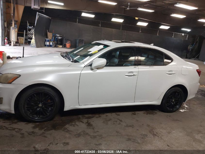 2008 Lexus Is 250 VIN: JTHCK262282024911 Lot: 41723435