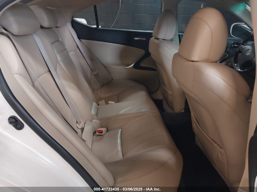 2008 Lexus Is 250 VIN: JTHCK262282024911 Lot: 41723435