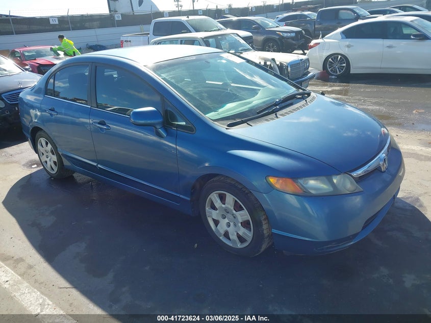 2007 HONDA CIVIC VIN: 1HGFA16547L003767