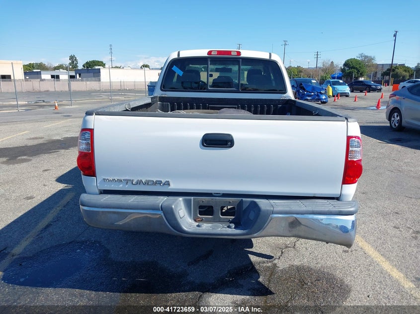 2006 TOYOTA TUNDRA VIN: 5TBRU34116S468950