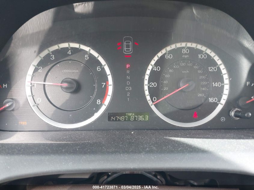 2011 Honda Accord 2.4 Lx VIN: 1HGCP2F34BA058925 Lot: 41723871