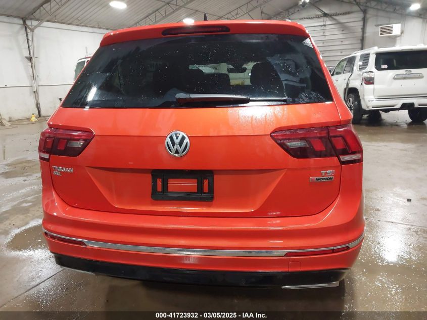 2018 Volkswagen Tiguan 2.0T Sel Premium VIN: 3VV4B7AX8JM161888 Lot: 41723932