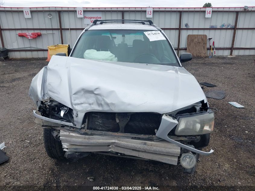 2003 Subaru Forester X VIN: JF1SG63603H752574 Lot: 41724030