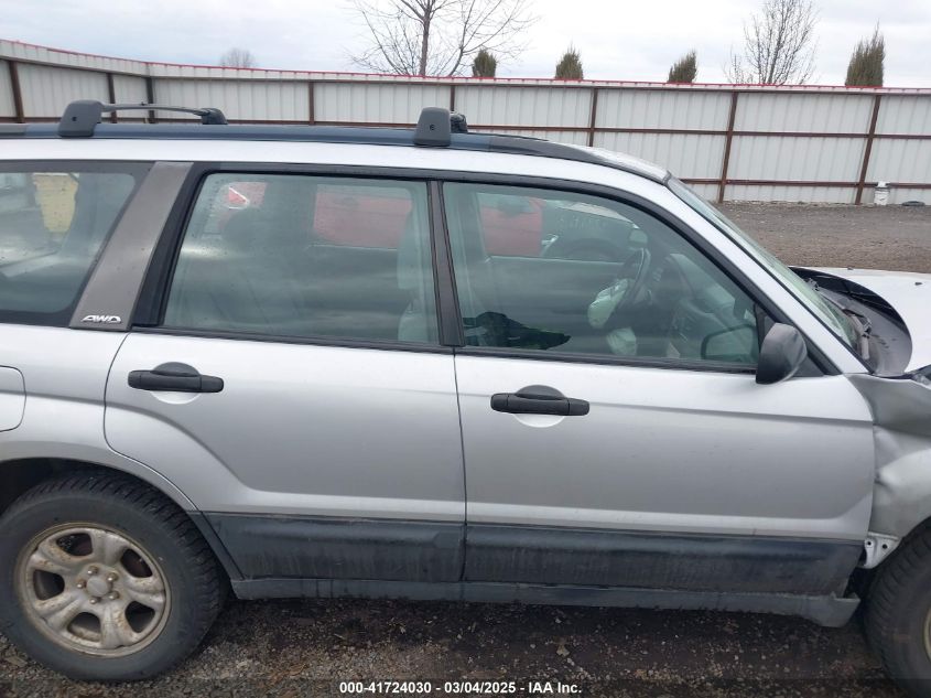 2003 Subaru Forester X VIN: JF1SG63603H752574 Lot: 41724030