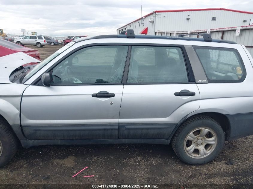 2003 Subaru Forester X VIN: JF1SG63603H752574 Lot: 41724030
