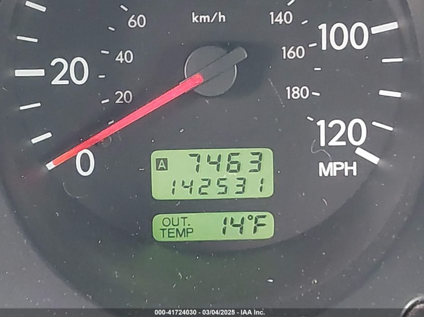 2003 Subaru Forester X VIN: JF1SG63603H752574 Lot: 41724030