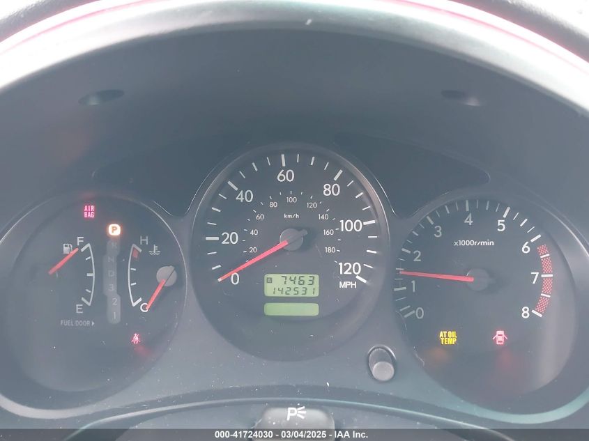 2003 Subaru Forester X VIN: JF1SG63603H752574 Lot: 41724030