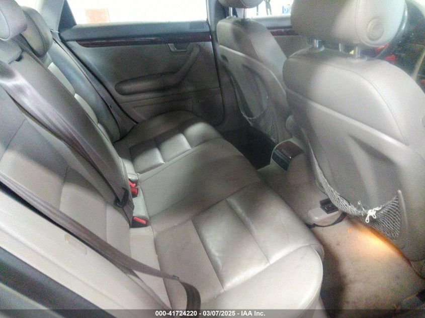 2006 Audi A4 3.2 VIN: WAUDH98E16A108044 Lot: 41724220