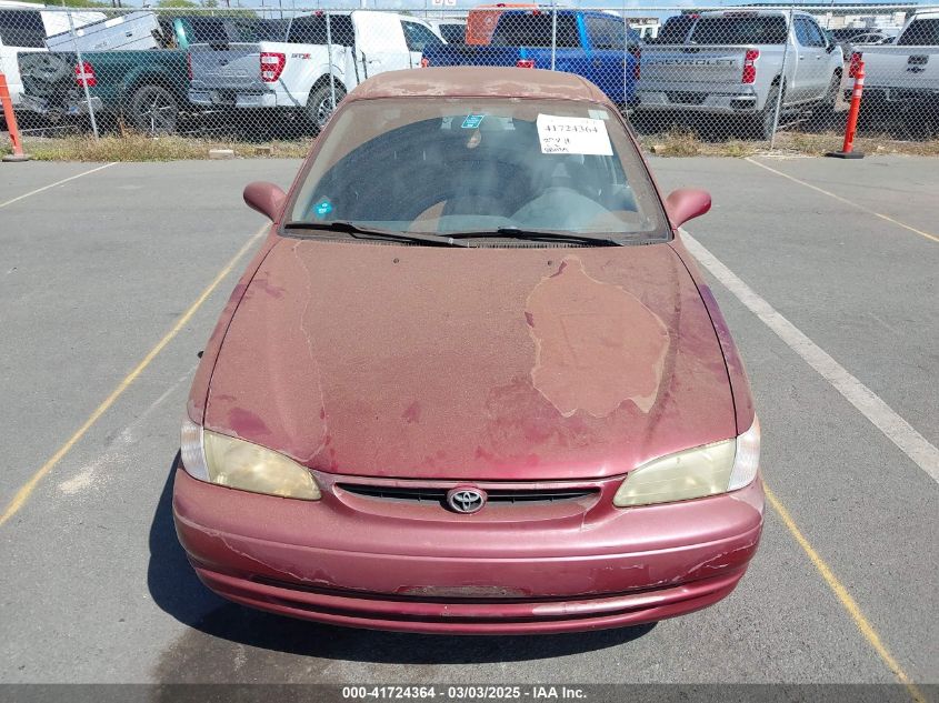 2000 Toyota Corolla Le VIN: 1NXBR12E6YZ347975 Lot: 41724364