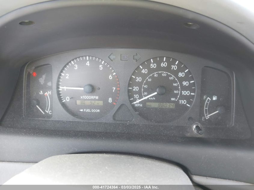 2000 Toyota Corolla Le VIN: 1NXBR12E6YZ347975 Lot: 41724364