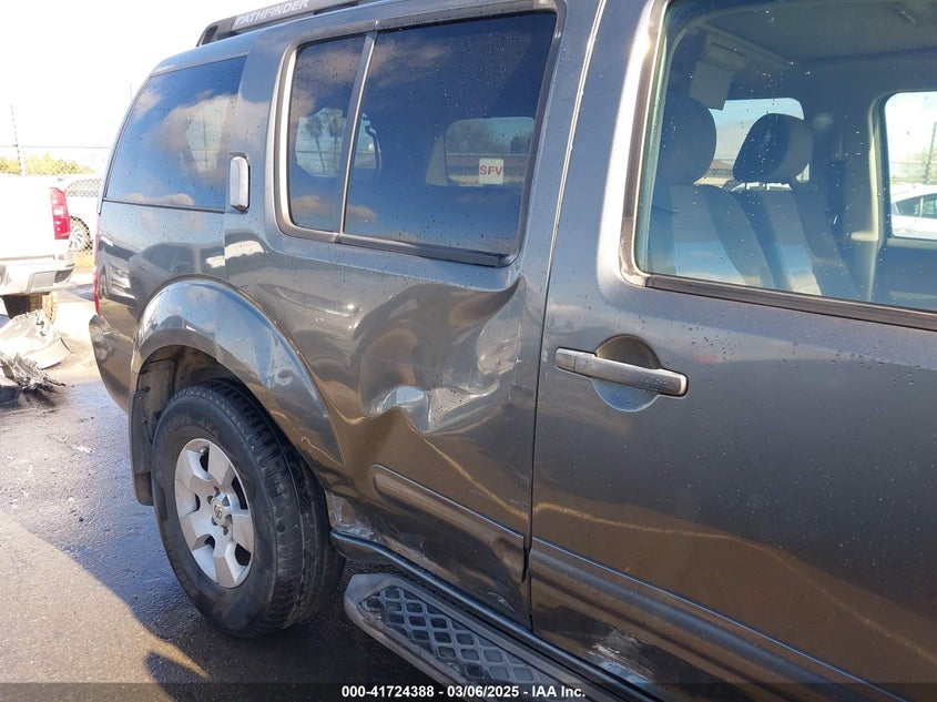 2006 NISSAN PATHFINDER VIN: 5N1AR18U36C633084
