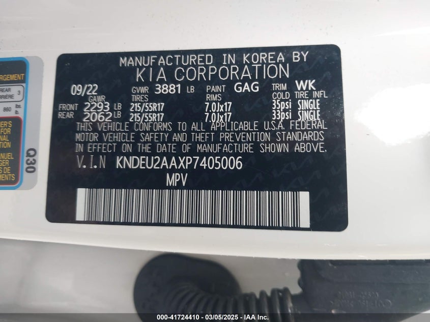 2023 KIA SELTOS S - KNDEU2AAXP7405006