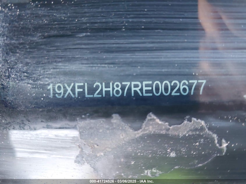 2024 HONDA CIVIC SPORT - 19XFL2H87RE002677