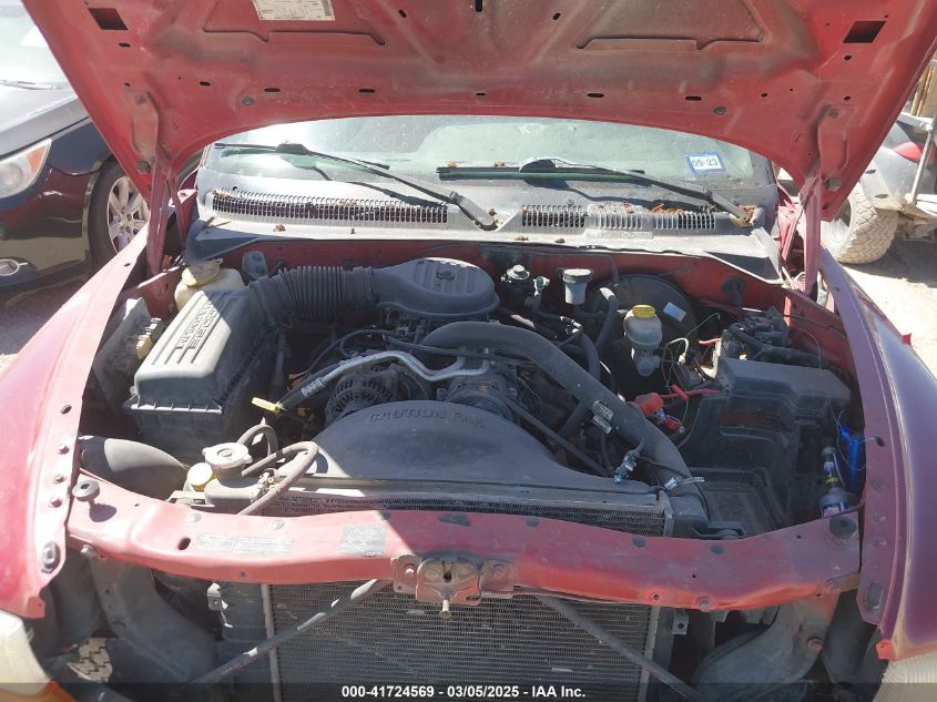 1998 Dodge Dakota Slt/Sport VIN: 1B7GL22X3WS662826 Lot: 41724569