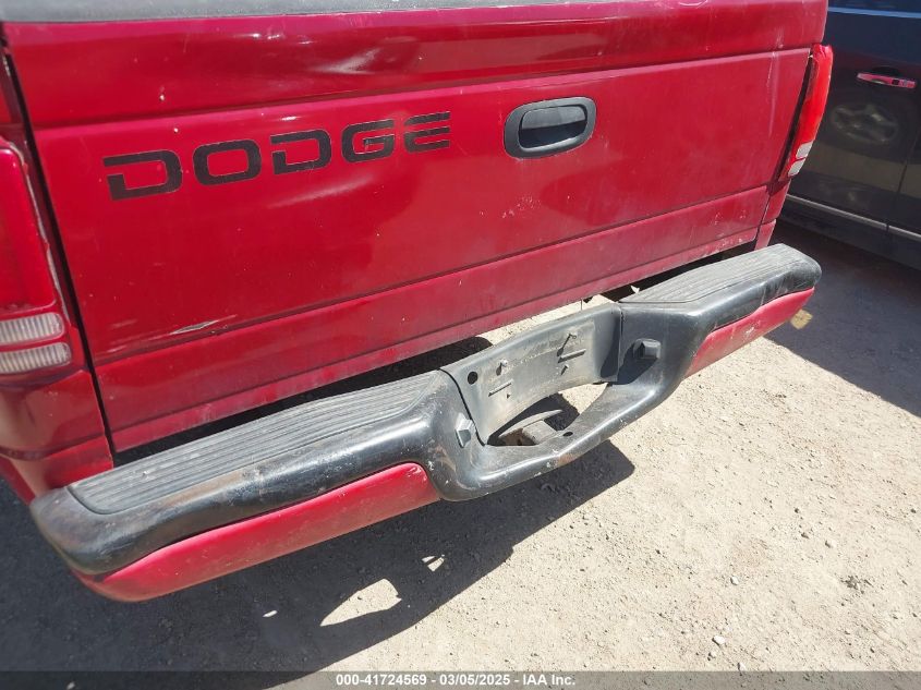 1998 Dodge Dakota Slt/Sport VIN: 1B7GL22X3WS662826 Lot: 41724569