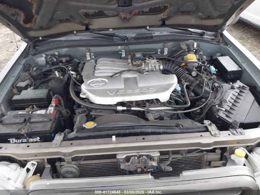 2001 Nissan Pathfinder Le VIN: JN8DR09Y71W582536 Lot: 41724648